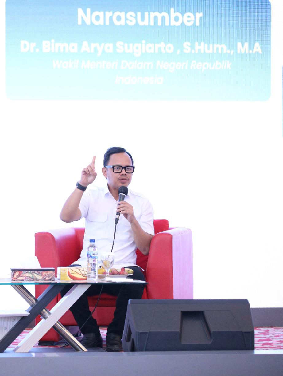 Wamendagri Bima : Digitalisasi Pemerintahan Vital untuk Birokrasi yang Efisien, Transparan, dan Partisipatif
