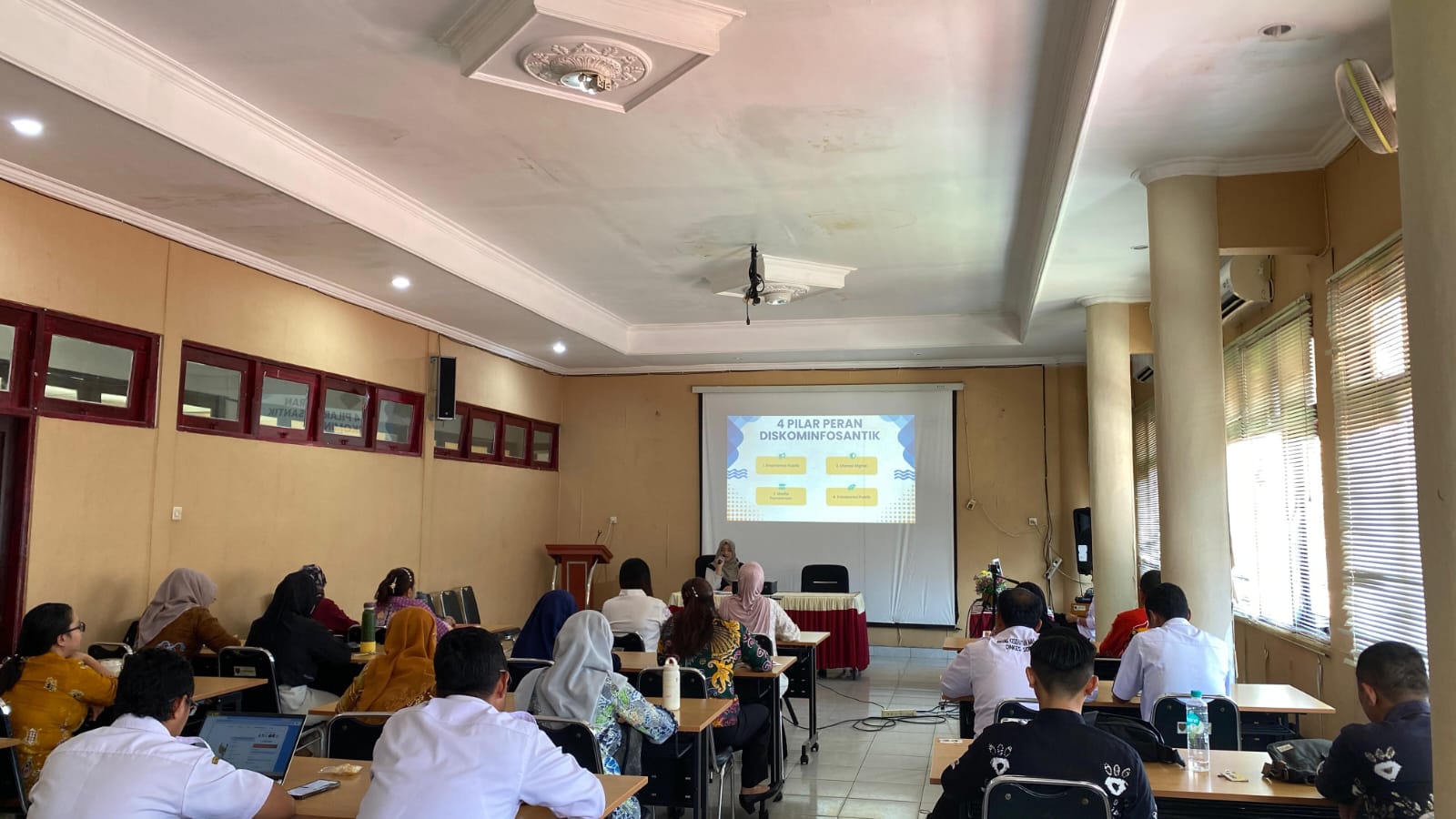 Diskominfosantik Kalteng Perkuat Kampanye GERMAS Melalui Komunikasi Publik dan Literasi Digital