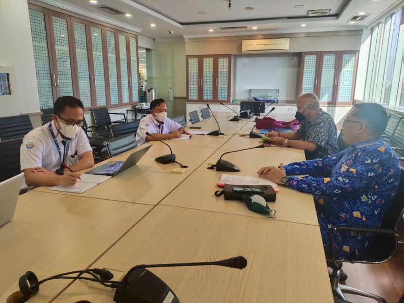 Usulkan Bantuan Sarpras, Kadislutkan Kalteng Koordinasi dengan Direktorat Kapal Perikanan dan Alat Penangkap Ikan 