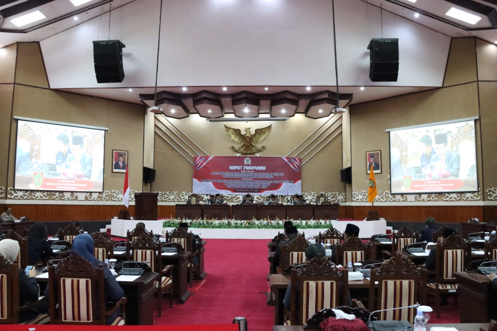 Wagub Edy Pratowo Sampaikan 4 Rancangan Perda Provinsi Kalteng Pada Rapur Ke-4 Masa Persidangan II Tahun Sidang 2023