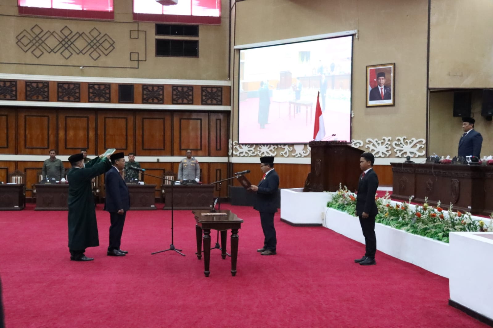 Wagub Kalteng Hadiri Pelantikan PAW Anggota DPRD Prov. Kalteng