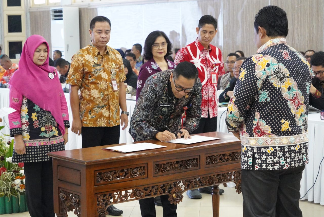 Buka Rakordalev, Wagub Edy Pratowo Ingatkan Fokus Pembangunan  Kalteng Tahun 2024