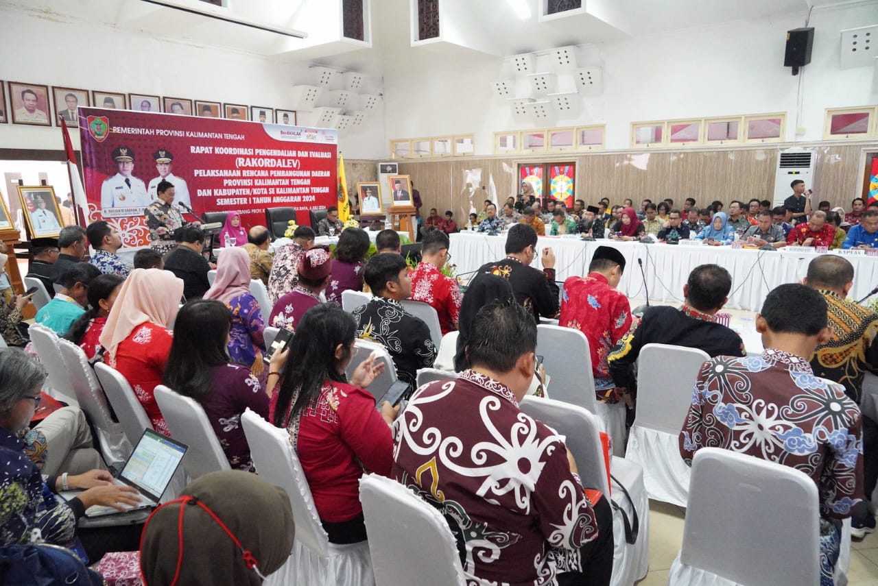Buka Rakordalev, Wagub Edy Pratowo Ingatkan Fokus Pembangunan  Kalteng Tahun 2024