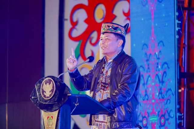 Gubernur H. Agustiar Sabran Terima Penghargaan sebagai Pemimpin Pembangunan Ketahanan Pangan Daerah dari KNPI