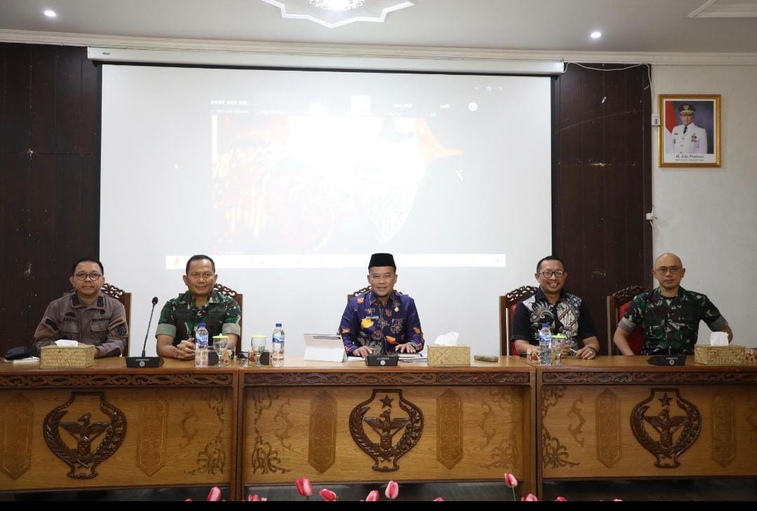 Dukung Program Swasembada Pangan Nasional, Kadis TPHP Prov. Kalteng Pimpin Rakor Percepatan Luas Tambah Tanam Tahun 2025