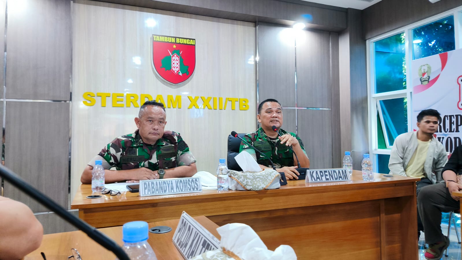 Kodam XXII/Tambun Bungai Gelar Rakor Matangkan Persiapan Festival Rakyat Nusantara 2026 dan Nobar Piala Dunia