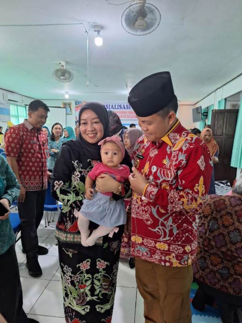 TP-PKK Kab. Barsel Sosialisasikan Rumah Pangan B2SA di Kelurahan Buntok Kota