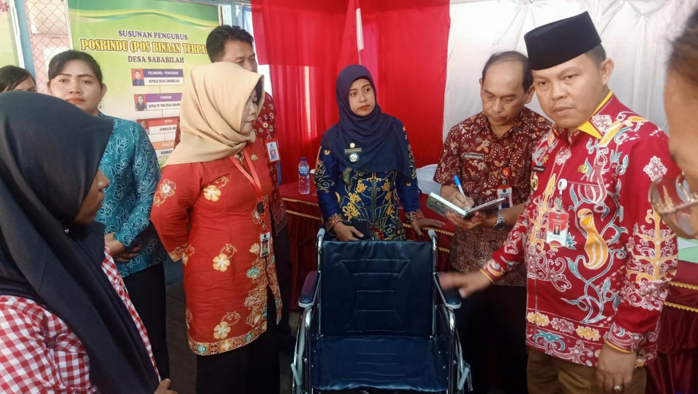 Pj. Bupati Barsel Kunjungi Desa Sababilah dan Desa Pamangka Kecamatan Dusun Selatan