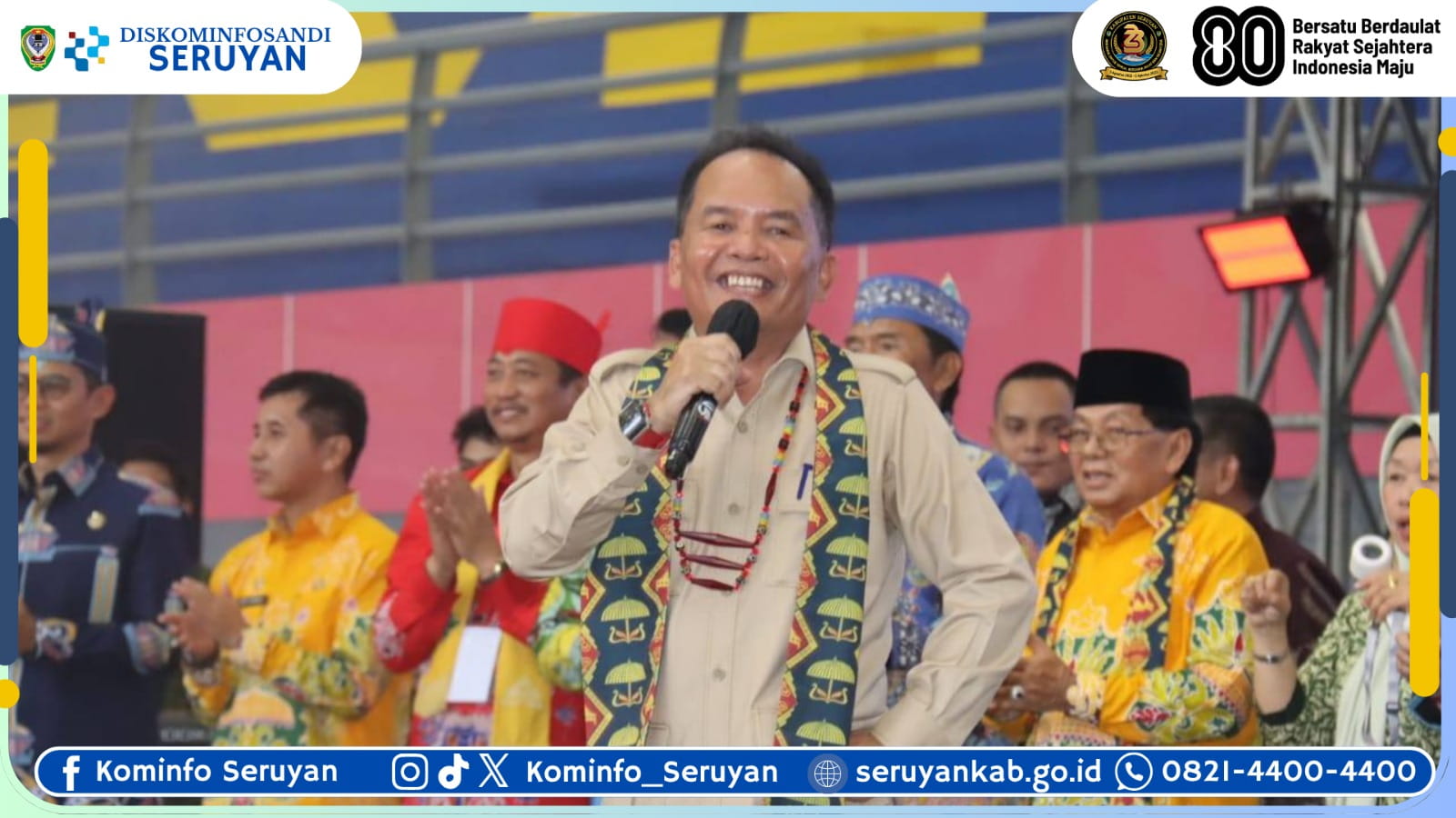 PEDA Petani Nelayan XIV Resmi Dibuka, Bupati Seruyan Dukung Penuh Sektor Pertanian