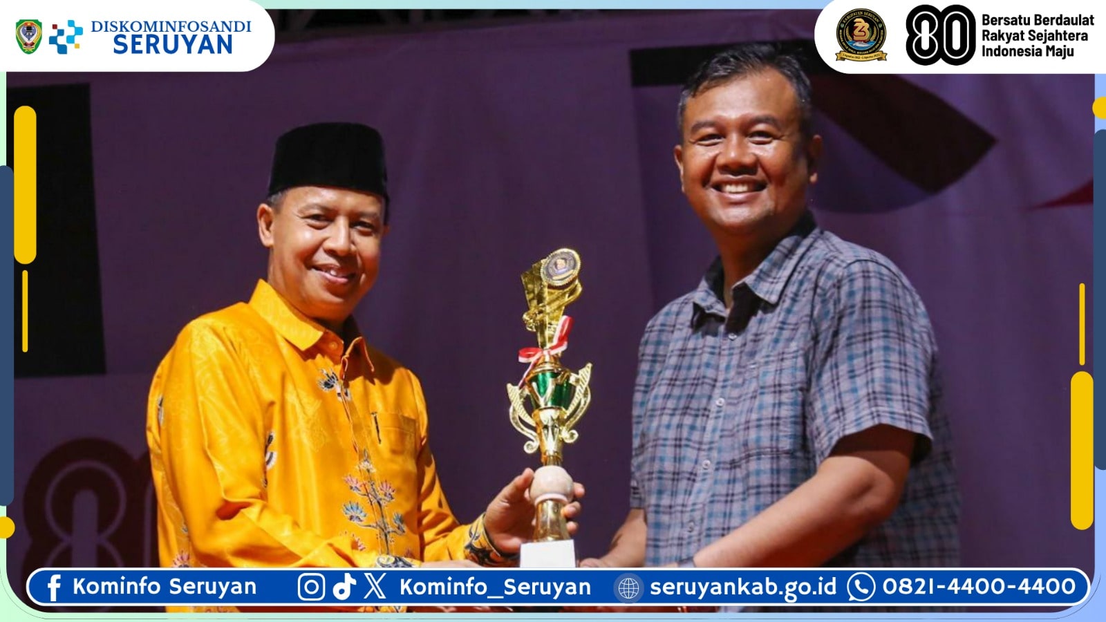 Festival UMKM Seruyan 2025 Resmi Ditutup, Wabup Tegaskan Komitmen Pemerintah Dukung Ekonomi Lokal
