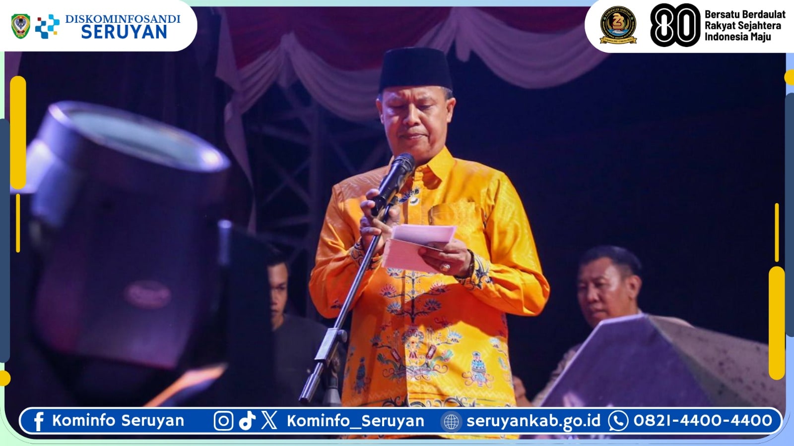 Festival UMKM Seruyan 2025 Resmi Ditutup, Wabup Tegaskan Komitmen Pemerintah Dukung Ekonomi Lokal