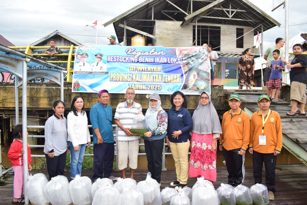 Pemprov Kalteng Lakukan Upaya Pelestarian Ekosistem Perikanan di Kabupaten Kotawaringin Barat