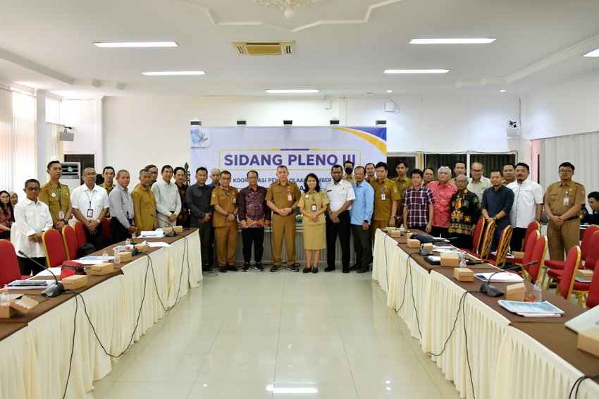 TKPSDA Kalteng Sahkan Matriks PSIH3, Perkuat Integrasi Data Air di Dua Wilayah Sungai Strategis