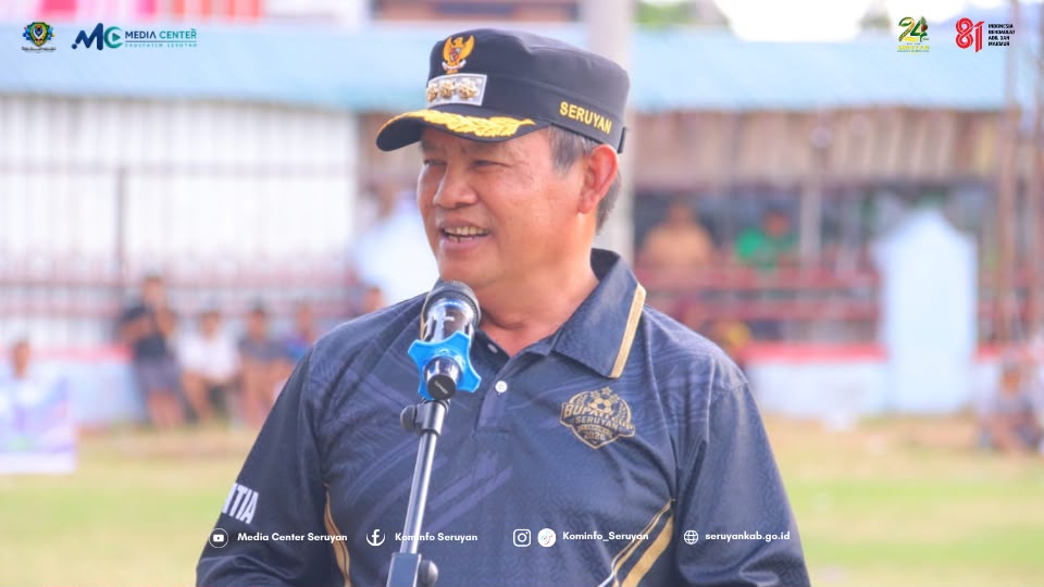 Bupati Cup Seruyan 2026 Resmi Bergulir, Bupati Dorong Lahirnya Talenta Sepak Bola Berprestasi