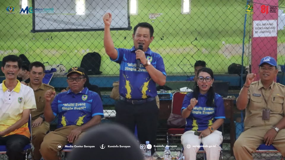 Bupati Seruyan: Jadilah Juara yang Sportif, Kekalahan Adalah Motivasi untuk Bangkit