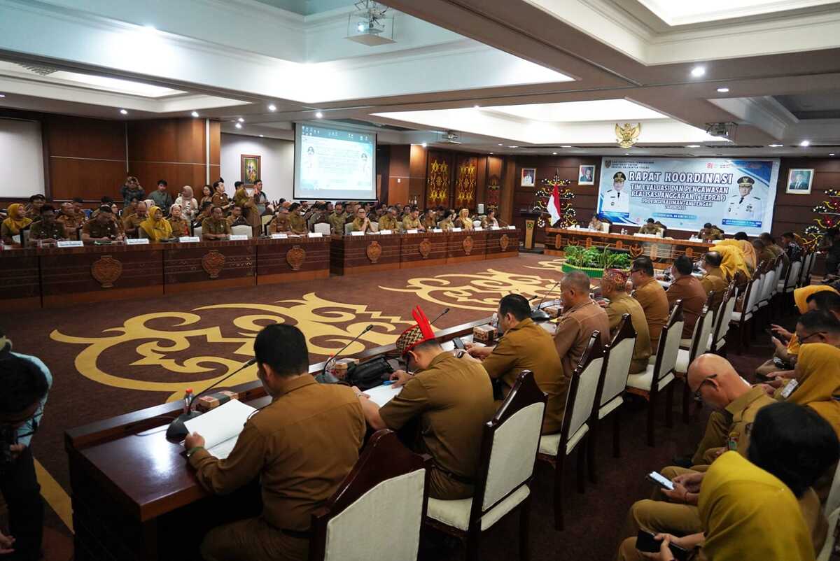 Pemprov Kalteng Dorong Percepatan Realisasi Anggaran dan Peningkatan Kualitas Pembangunan