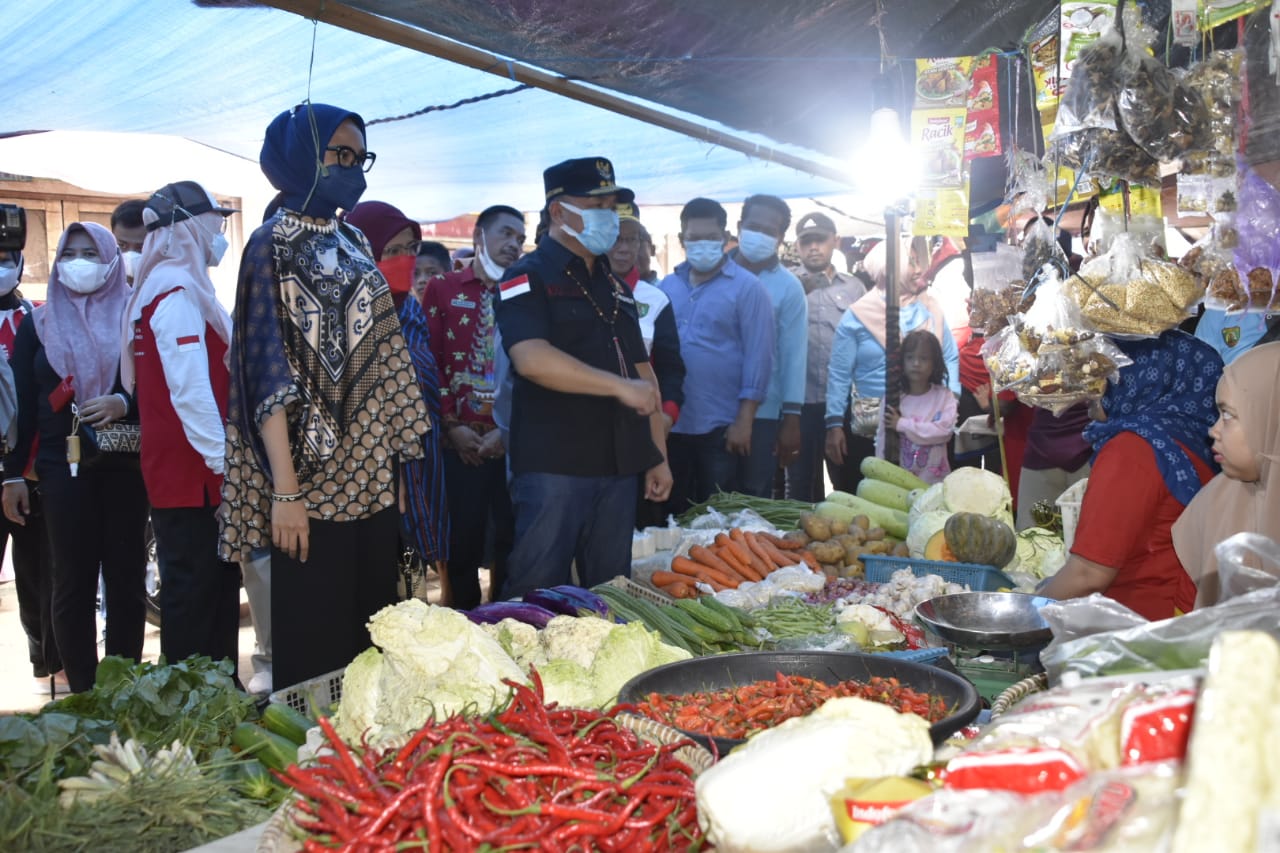 Gubernur Sugianto Sabran Harapkan Pasar Penyeimbang Bisa Turunkan Inflasi Kalteng