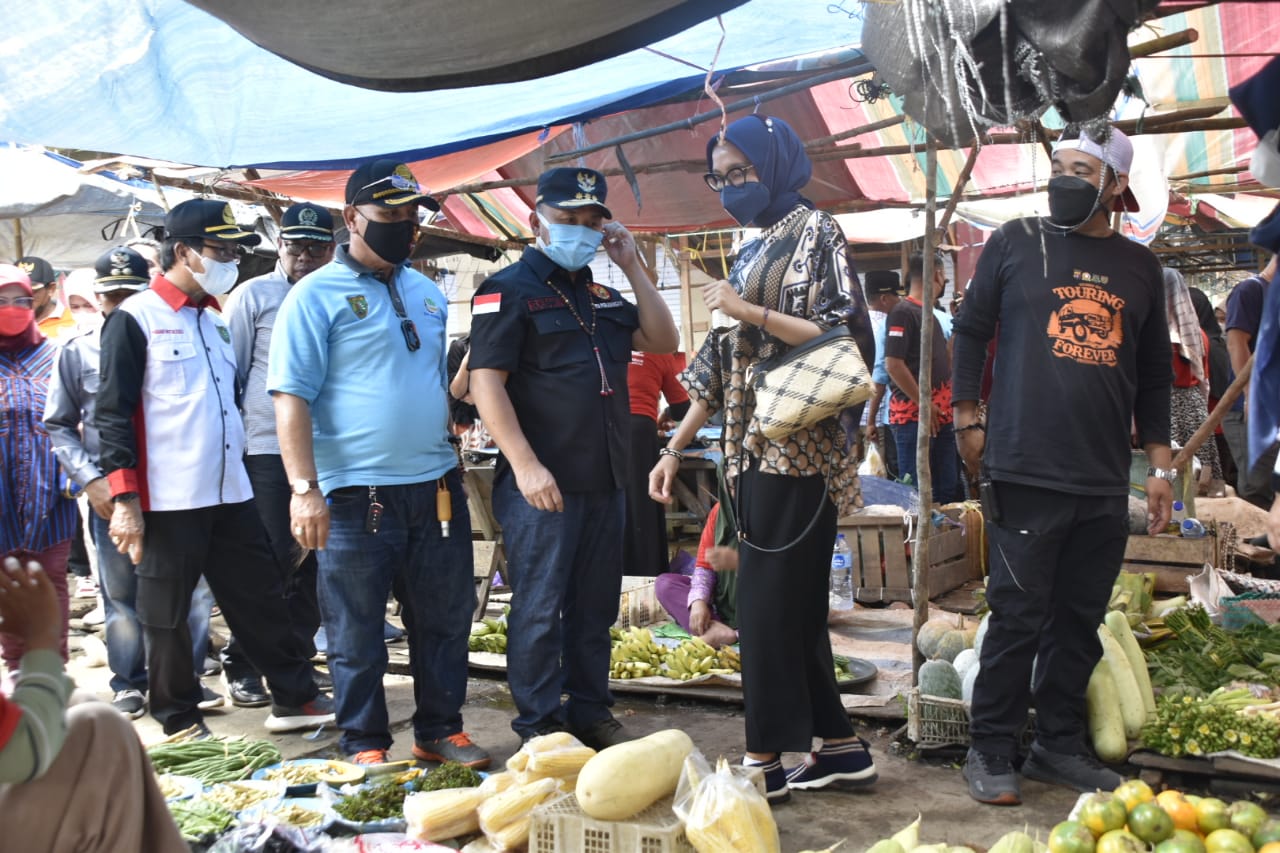 Gubernur Sugianto Sabran Harapkan Pasar Penyeimbang Bisa Turunkan Inflasi Kalteng