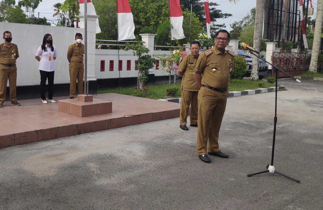 Dislutkan Prov. Kalteng Lepas Pegawai Purna Tugas dan Promosi Jabatan