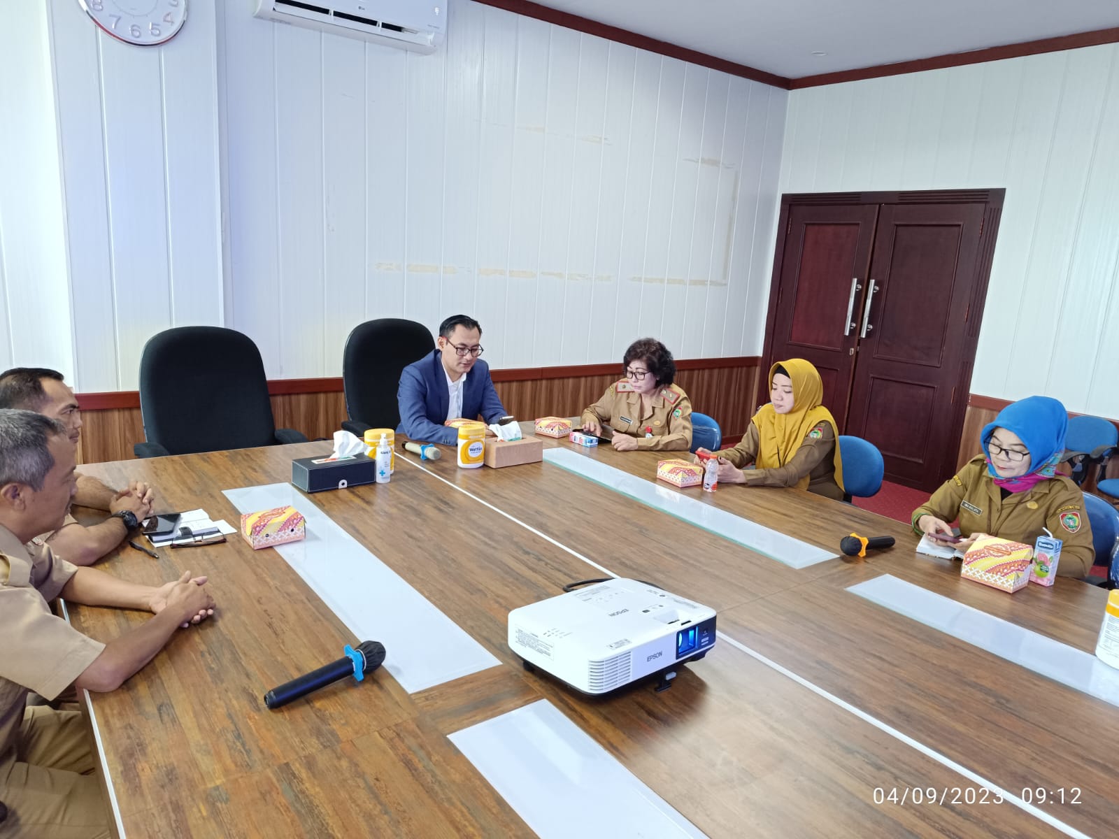 Biro Organisasi Laksanakan Rapat Koordinasi dengan ACT Consulting
