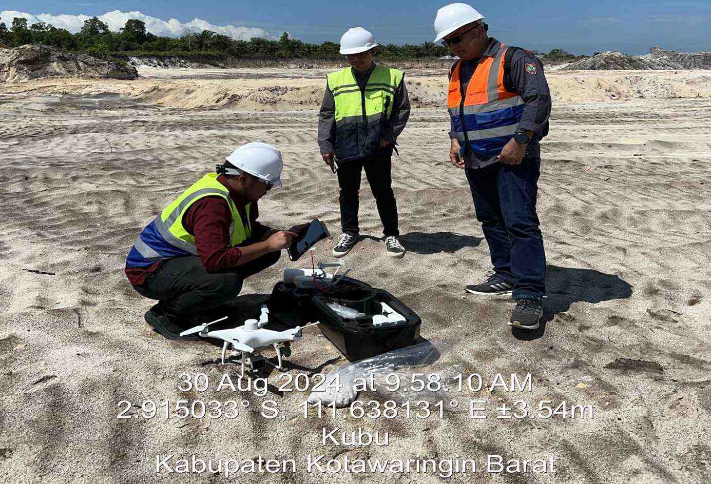 Tim Ahli ITB dan DESDM Prov. Kalteng Lakukan Inventarisasi Data dan Informasi Penyusunan Dokumen Model dan Desain Reklamasi Pemegang IUP