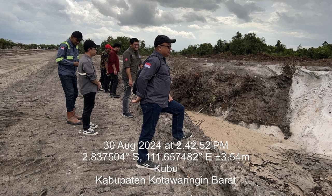 Tim Ahli ITB dan DESDM Prov. Kalteng Lakukan Inventarisasi Data dan Informasi Penyusunan Dokumen Model dan Desain Reklamasi Pemegang IUP