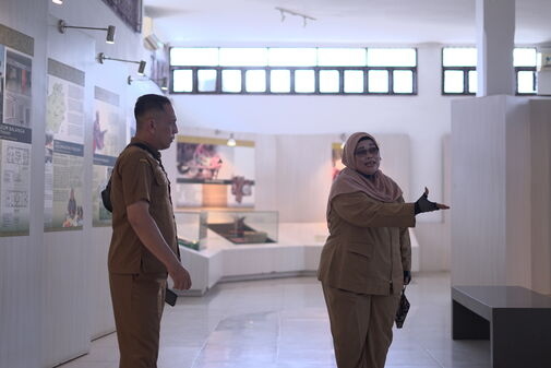 Museum Balanga Sambut Kunjungan Bappeda Litbang Barut