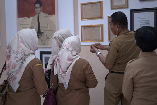 Museum Balanga Sambut Kunjungan Bappeda Litbang Barut