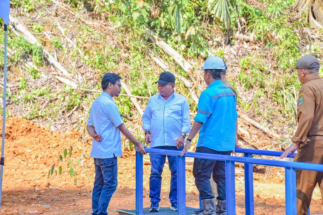 Bupati Kapuas Tinjau Bendungan Desa Buhut Jaya, Dorong Manfaat bagi Sektor Pertanian