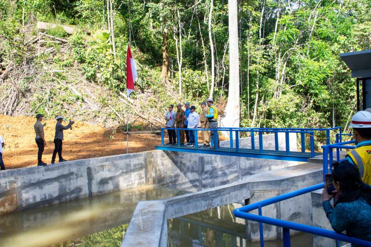 Bupati Kapuas Tinjau Bendungan Desa Buhut Jaya, Dorong Manfaat bagi Sektor Pertanian
