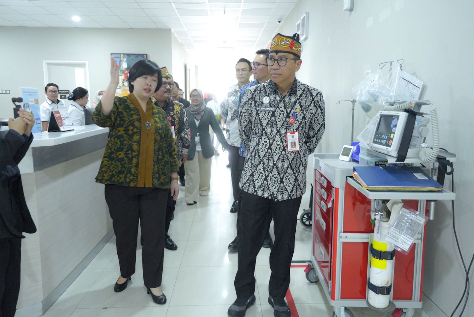 Kunjungi RS Siloam, Plt. Sekda Kalteng Tekankan Standar Pelayanan Berkualitas
