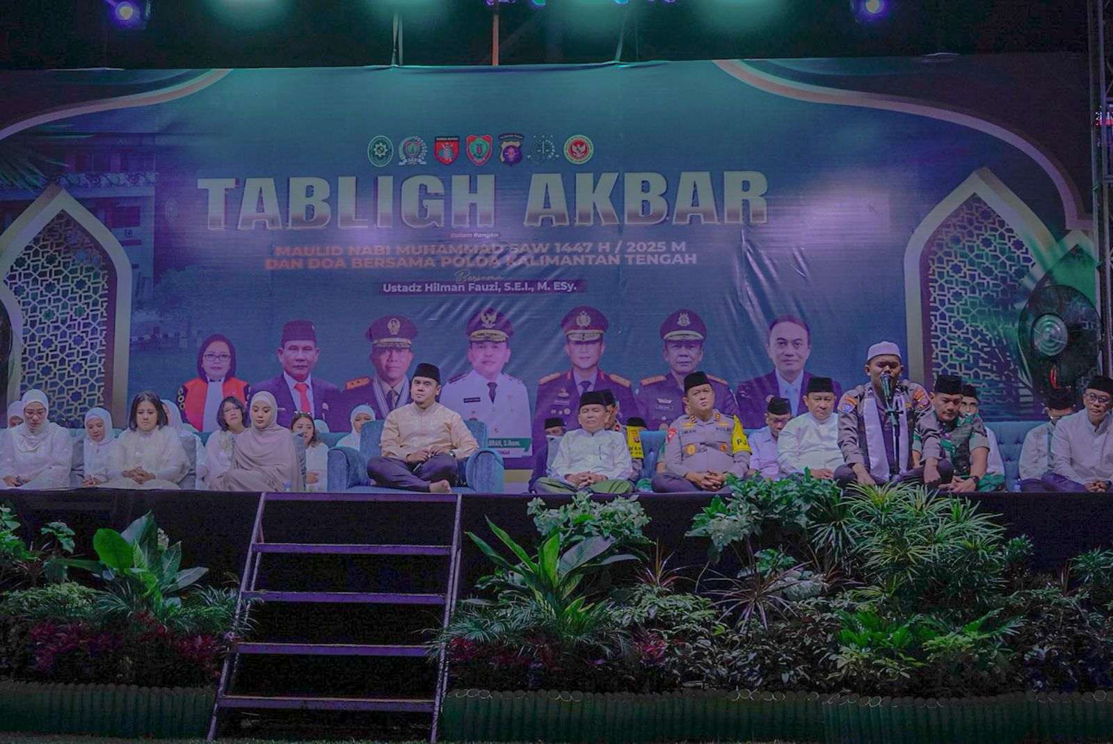 Polda Kalteng Gelar Tabligh Akbar Maulid Nabi, Gubernur Serukan Persatuan dan Kerukunan