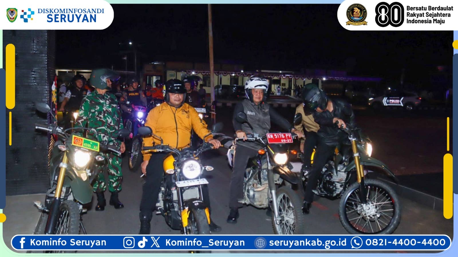 Pemkab Bersama Polres Seruyan Gelar Apel Kesiapan Wujudkan Keamanan Daerah