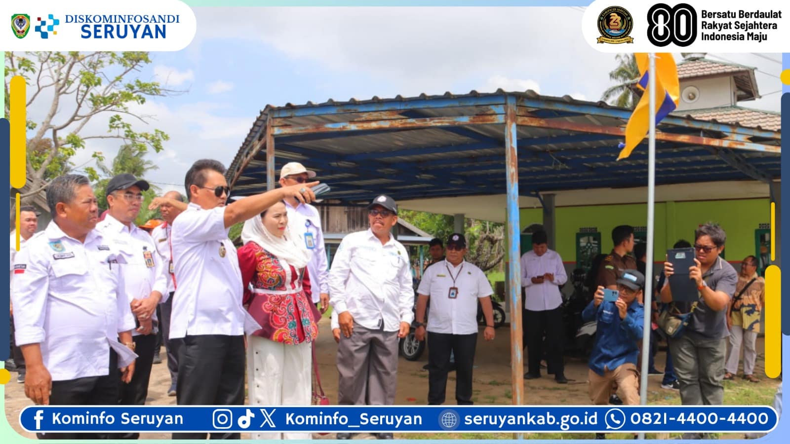 Bupati Seruyan Serahkan Bantuan Rumah Baru untuk Warga Terdampak Bencana