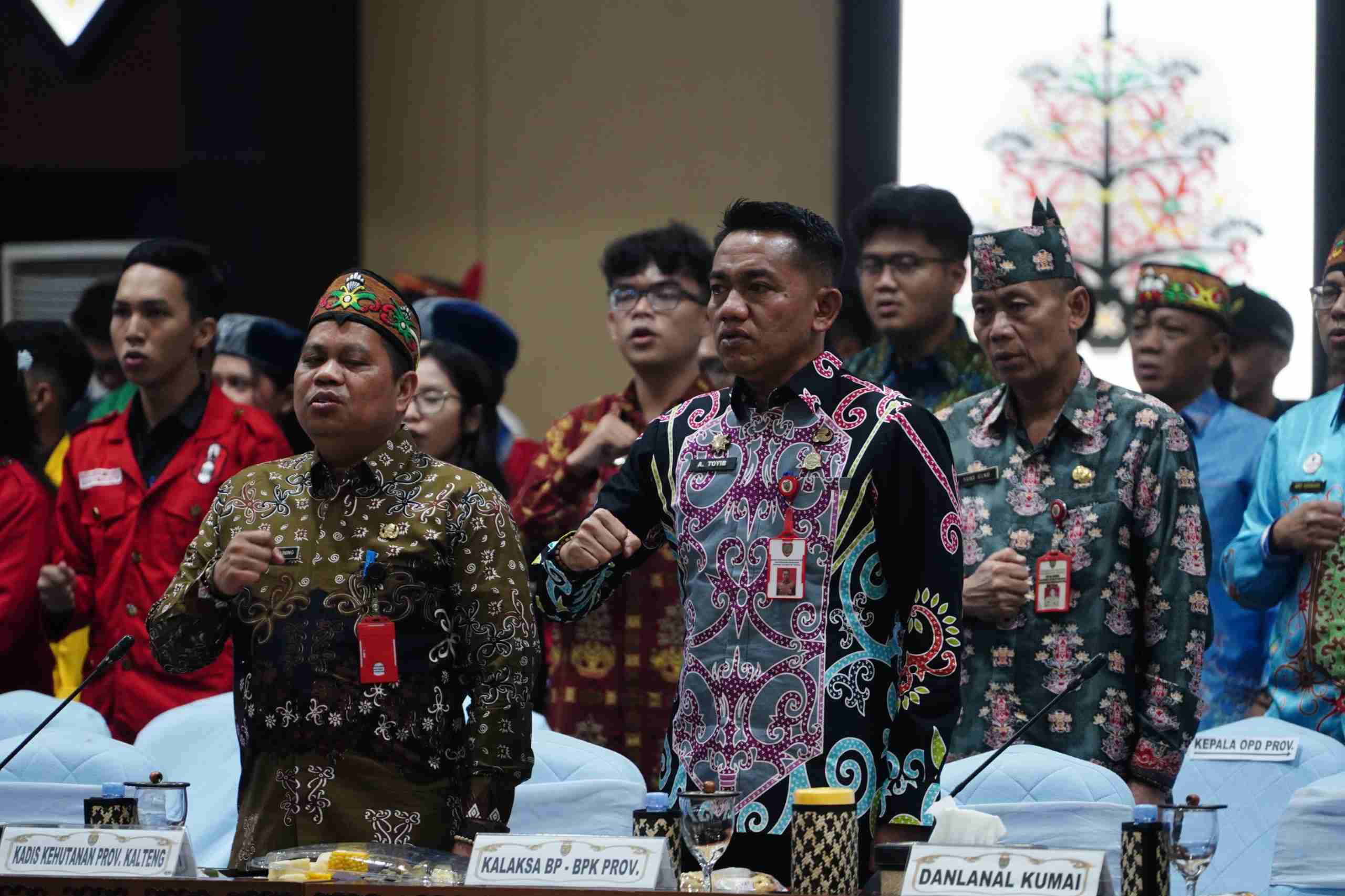 BPB-PK Prov. Kalteng Komitmen Perkuat Sinergi Satgas Gabungan Tanggulangi Karhutla