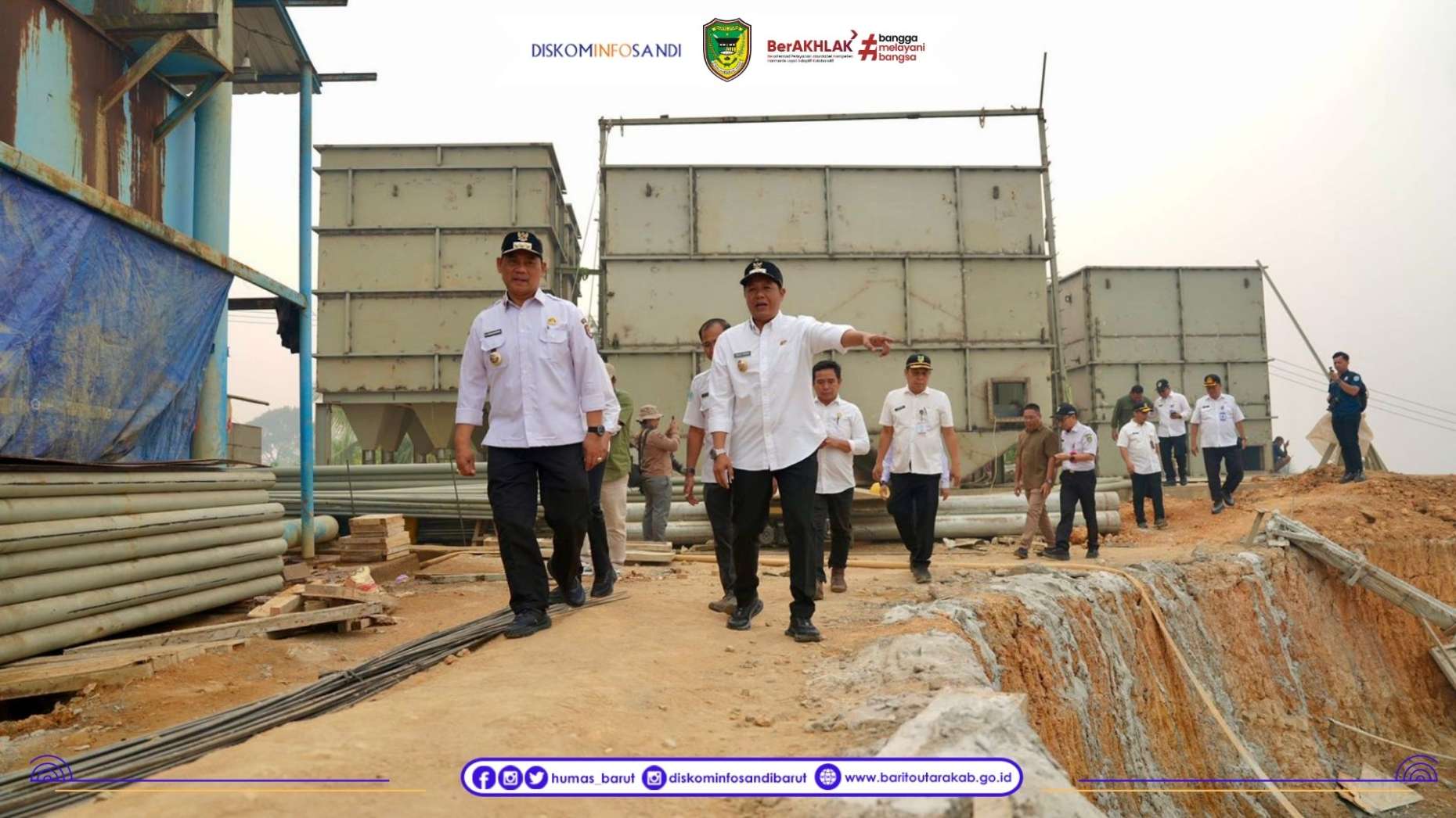 Bupati Tinjau 4 Titik Strategis Hingga Siaga Karhutla di Teweh Selatan