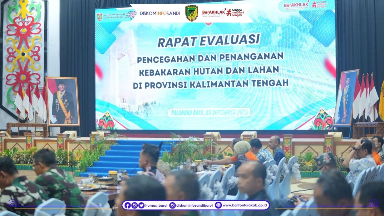Bupati Barito Utara Paparkan Penanganan 182 Karhutla Hingga Akhir Agustus