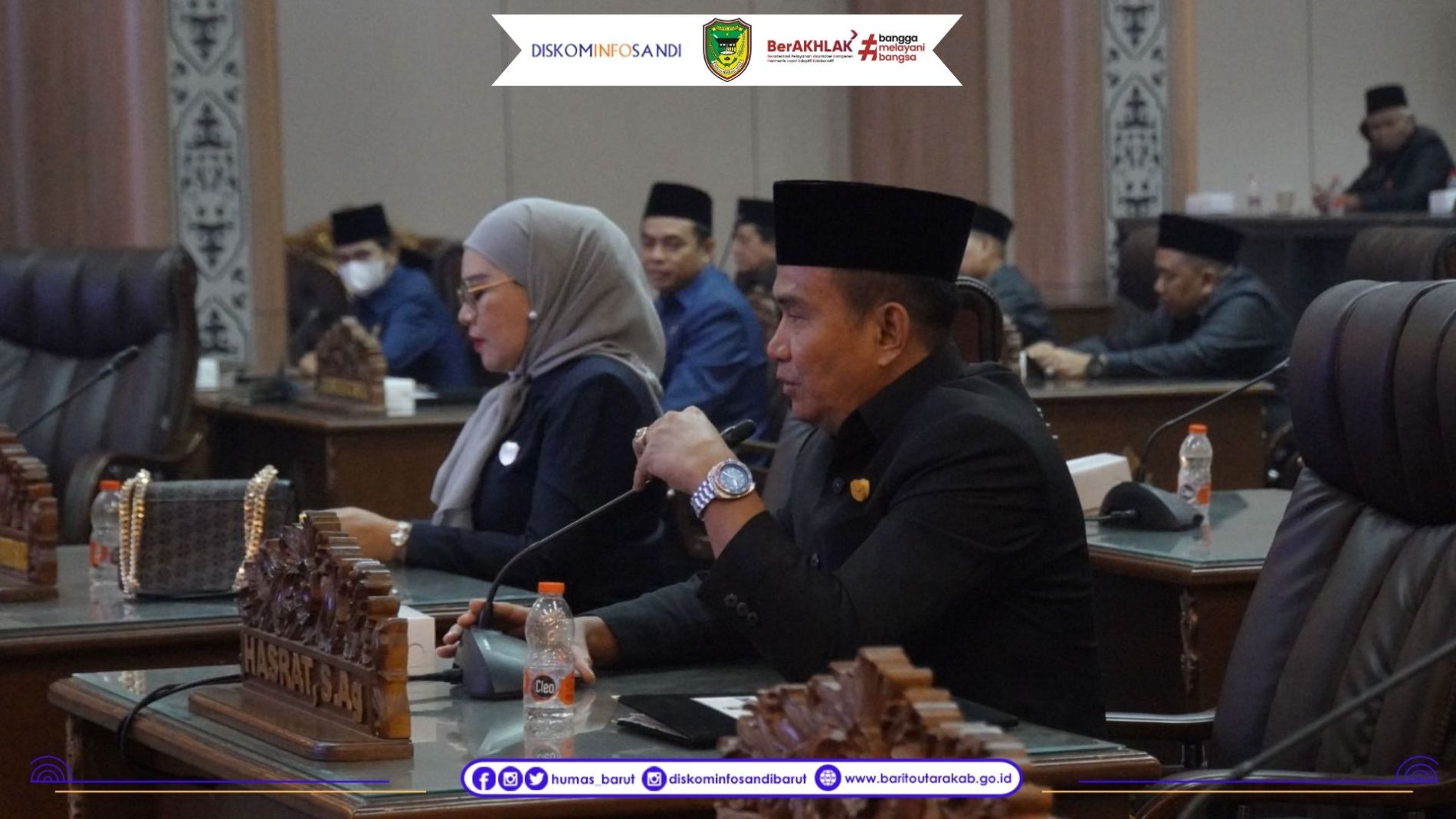 Pemkab Barito Utara Terima Dokumen Pemandangan Umum Fraksi DPRD Terhadap Raperda Perubahan APBD 2026