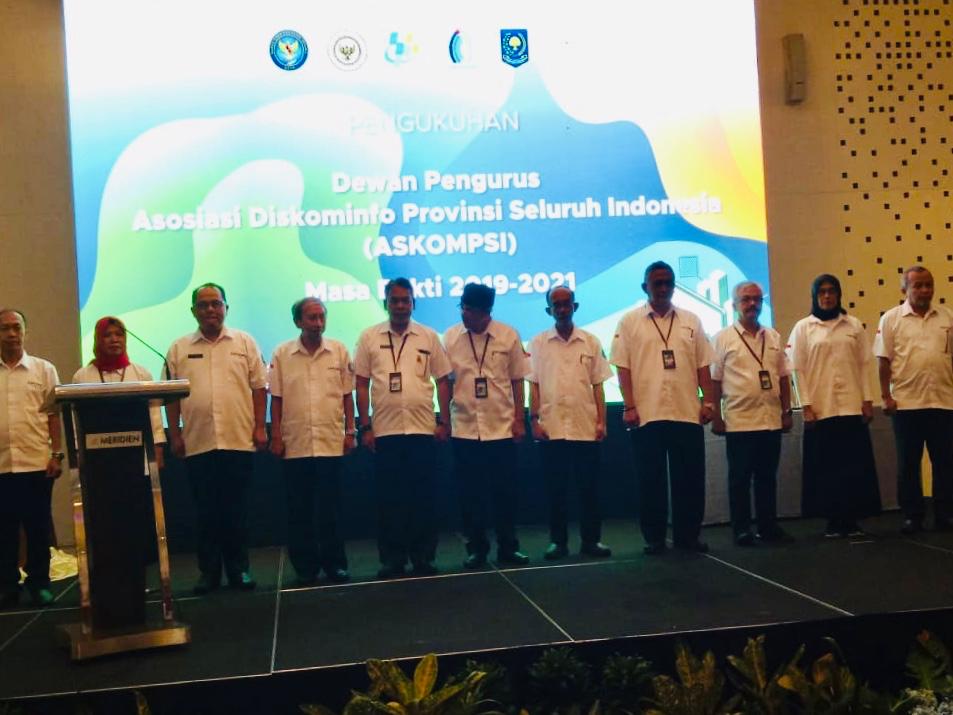Kadis Kominfo Kalteng Dipercaya Menjadi Wakil Ketua ASKOMPSI