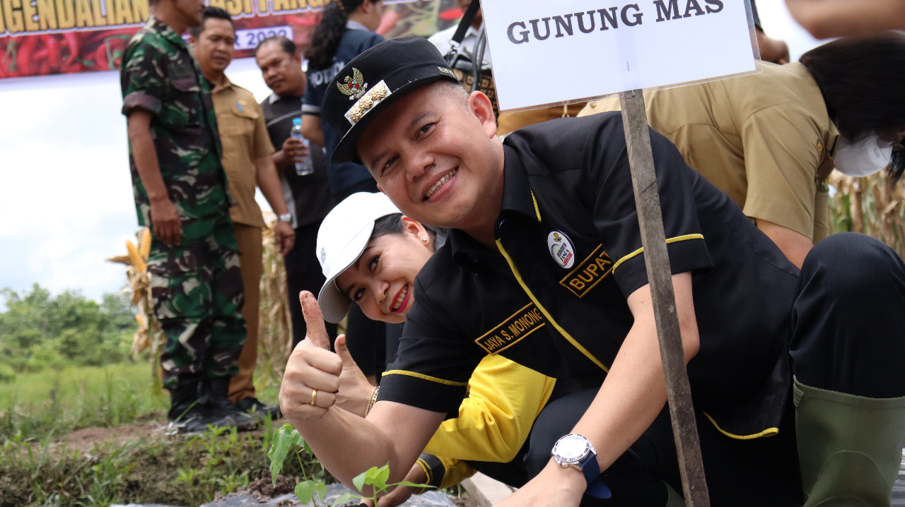 Pemkab Gumas Bersiap Hadapi Inflasi Pangan dengan Gerakan Menanam Cabe (Sakuyan Lombok)