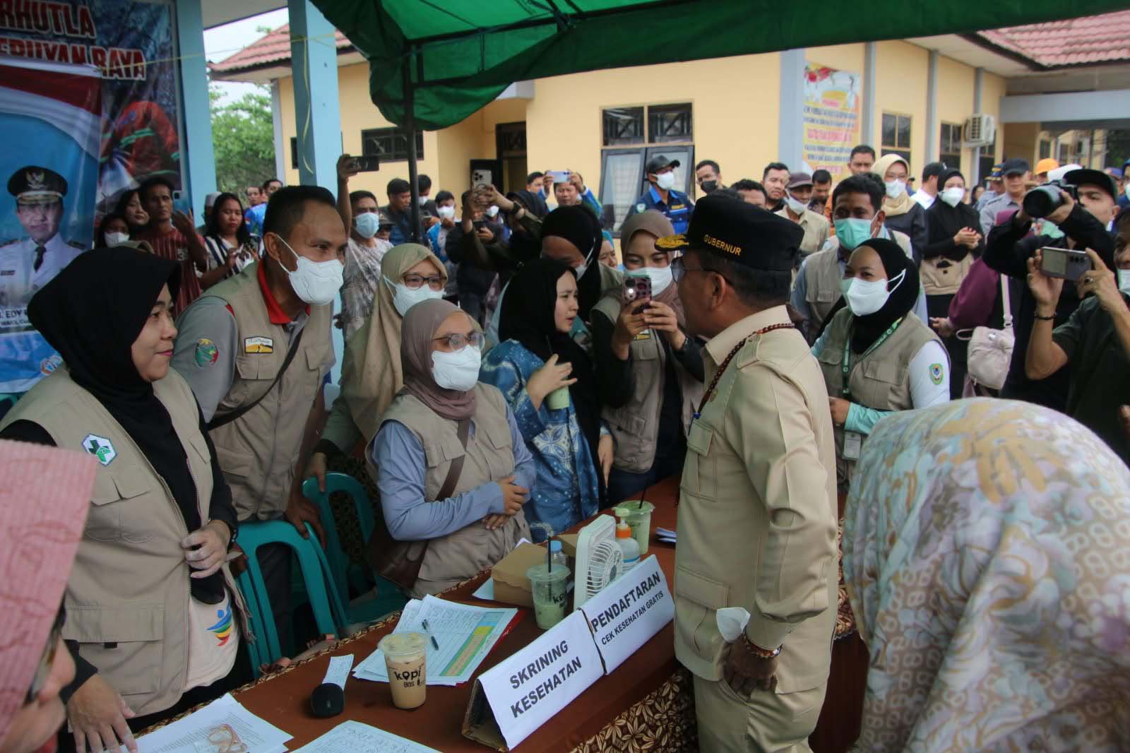Gubernur Agustiar Sabran Turun ke Seruyan, Salurkan Bantuan di Seruyan Raya, Danau Seluluk, dan Hanau