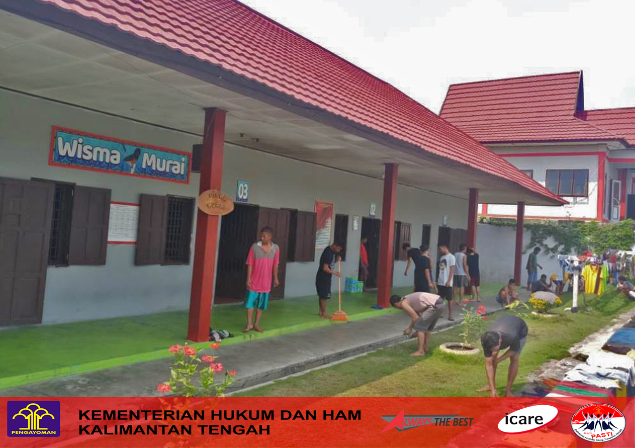 Rutan Tamiang Layang Ajak WBP Untuk Selalu Menjaga Kebersihan