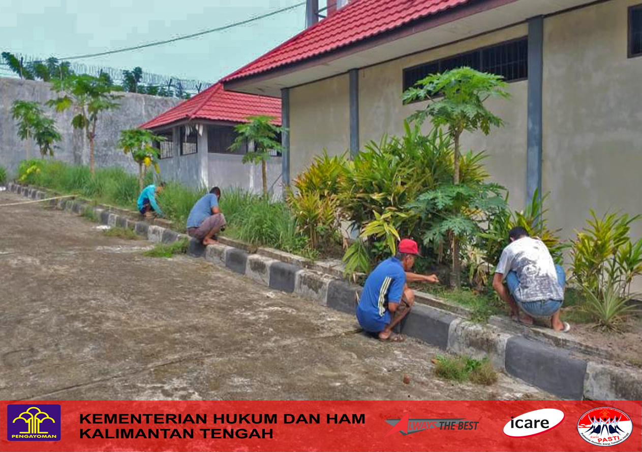 Rutan Tamiang Layang Ajak WBP Untuk Selalu Menjaga Kebersihan