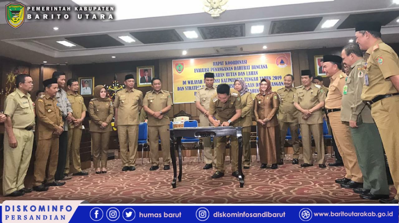 Hadiri Rakor Evaluasi Penanganan Karhutla, Nadalsyah Harapkan Optimalisasi Sinergitas Lintas Sektor