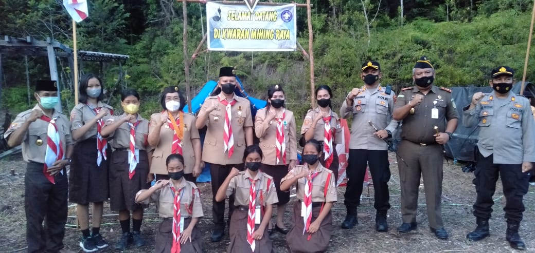 Bupati Gumas Buka Jambore Pramuka