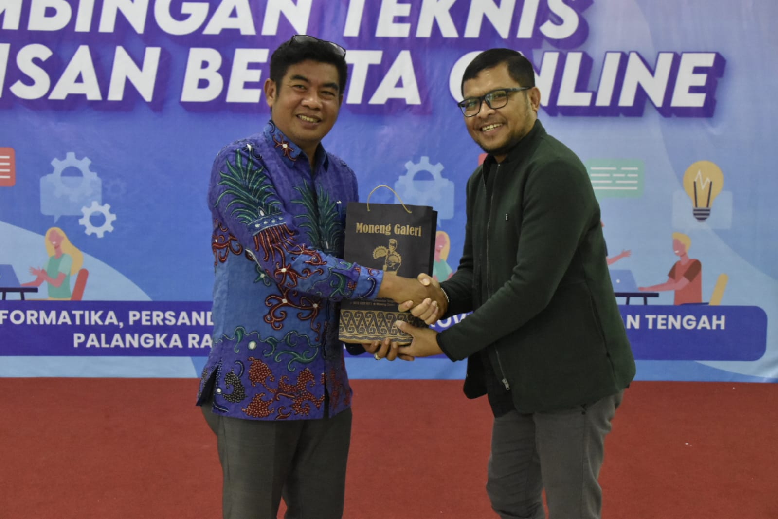 Diskominfo Kab Barsel Ikuti Bimbingan Teknis di MMC Kalteng