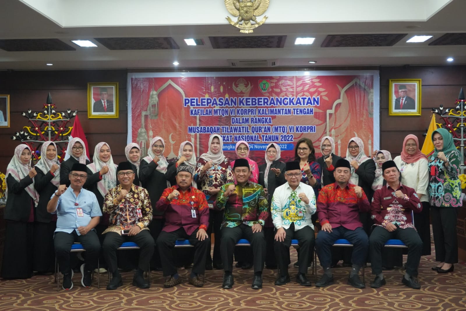 Wagub Edy Pratowo Optimis Kafilah Kalteng Akan Tampil Optimal di MTQ Korpri Tingkat Nasional Tahun 2022