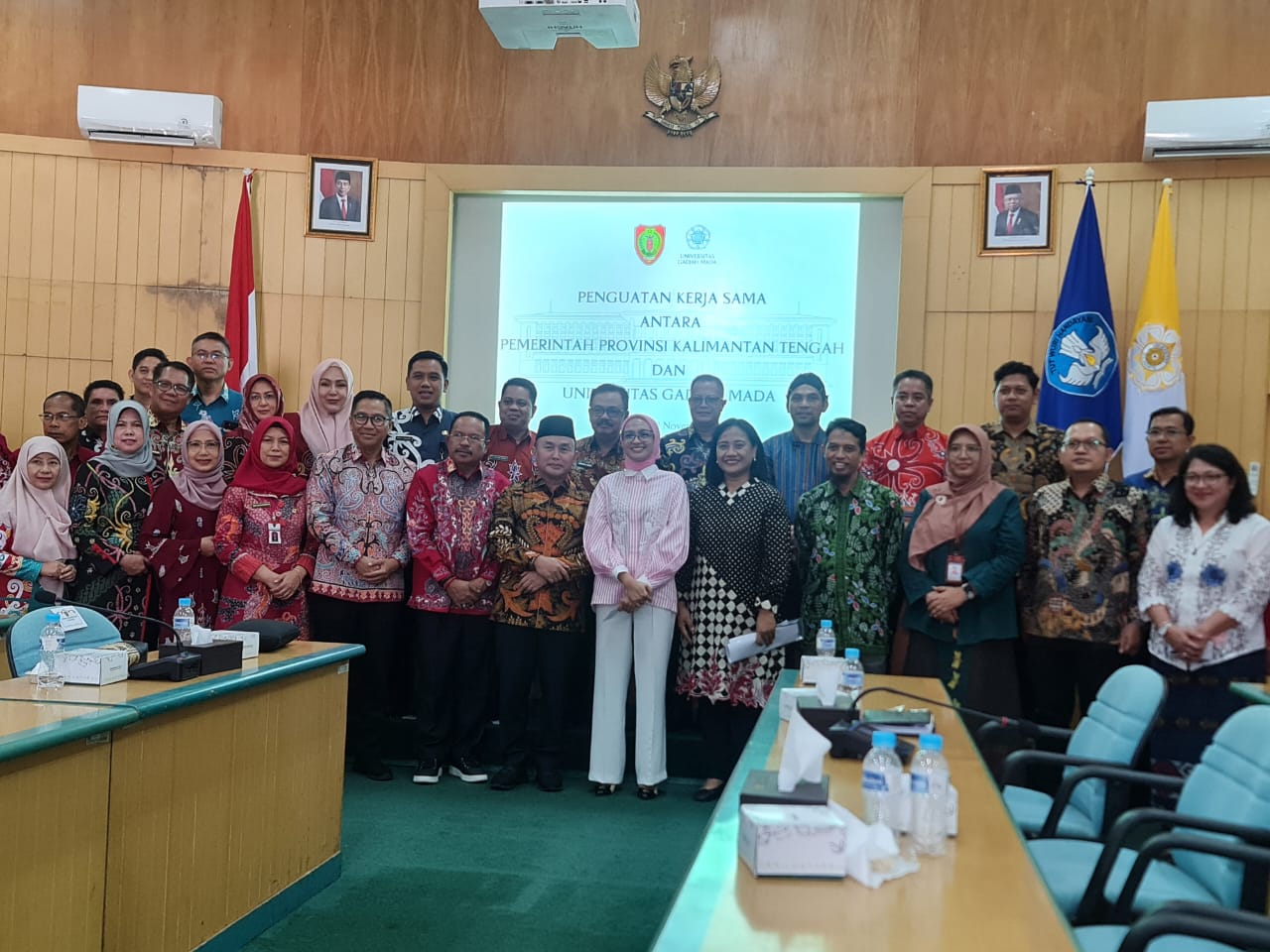 Kadis TPHP Prov. Kalteng Sepakati Kerja Sama Pembangunan Pabrik Pakan dengan Fakultas Peternakan UGM