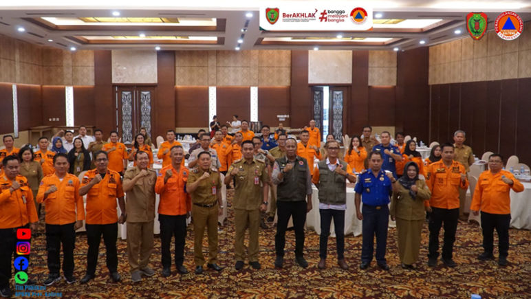BPBPK Gelar Rakor Perencanaan Penanggulangan Bencana Daerah Se-Kalimantan Tengah