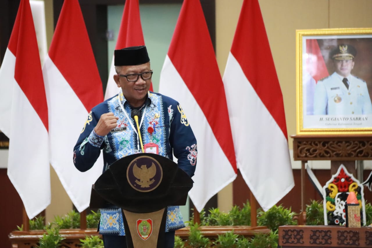 Plt. Sekda H. M. Katma F. Dirun Saksikan Pelantikan Dewan Pengawas dan Dewan Hakim MTQ KORPRI VII Tingkat Nasional Tahun 2024